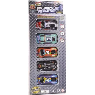 Auto Model 1:64, Auto Club RACING TEAM, 5 szt. - Kolekcjonerskie modele pojazdów - miniaturka - grafika 1