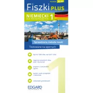 Książki do nauki języka niemieckiego - Niemiecki Fiszki PLUS dla początkujących 1 - miniaturka - grafika 1