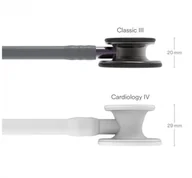 Urządzenia medyczne - Stetoskop Littmann Classic III 5873 Stetoskop internistyczny Smoke, przewód szary, lira smoke, trzonek szaro-fioletowy - miniaturka - grafika 1