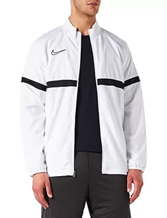 Kurtki męskie - Nike Męska kurtka treningowa Academy 21 Woven Track Jacket biały biały/czarny/czarny. L CW6118 - grafika 1