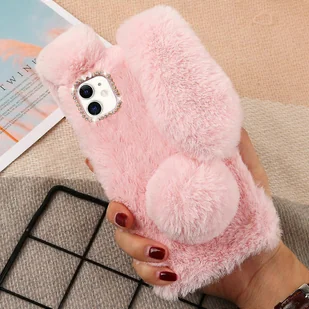 Fuzzy Etui Na Telefon Dla 12 Mini Młodych Dorosłych Zimowa Ciepła Okładka 1Szt Różowy Apple iPhone 12 mini 5.4 - Etui i futerały do telefonów Fuzzy Etui Na Telefon Dla 12 Mini Młodych Dorosłych Zimowa Ciepła Okładka 1Szt Różowy Apple iPhone 12 mini 5.4 - Etui i futerały do telefonów - miniaturka - grafika 1