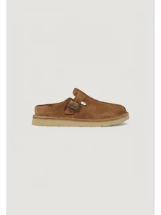 Clarks Klapki Solsbury 26180881 Brązowy - Klapki i japonki męskie - miniaturka - grafika 1