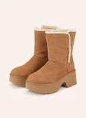 Botki damskie - Ugg Botki Na Platformie Esmee braun - UGG - miniaturka - grafika 1