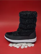 Buty dla dziewczynek - Sinsay - Śniegowce - czarny - miniaturka - grafika 1
