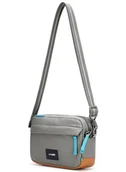 Torby męskie - Torba antykradzieżowa na ramię Pacsafe Go Anti-Theft Crossbody Bag - stone - miniaturka - grafika 1