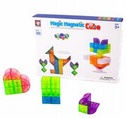 Klocki - Kolorowe Klocki Magnetyczne 3d Puzzle Przestrzenne - miniaturka - grafika 1