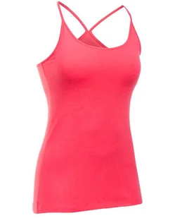 Damski podkoszulek Under Armour  Rest Day Cami Pink L - Koszulki sportowe damskie - miniaturka - grafika 1