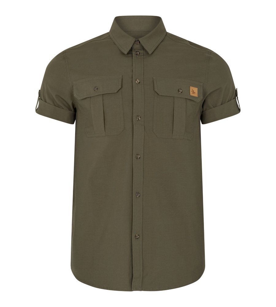 KOSZULA SEELAND SELOUS S/S CARGO - Grape leaf -2XL