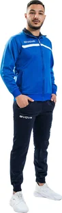 Dres Givova Tuta Givova One niebiesko-granatowy TT012 0204-XL - Dresy męskie - miniaturka - grafika 1