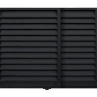 Ogrodzenia - Polbram Brama przesuwna teleskopowa Kreta 4x1,5 m prawa automat czarna - miniaturka - grafika 1