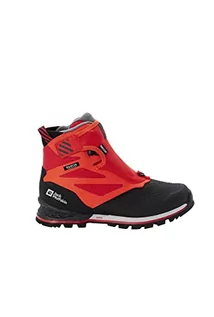 Buty trekkingowe damskie - Jack Wolfskin Damskie buty trekkingowe 1995 Series Texapore Mid W, czerwony czarny (Red Black), 38 EU - grafika 1