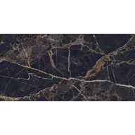 Płytki ceramiczne - Mexen Orlo Black gres szkliwiony rekt. G1, płytka podłogowo-ścienna 120 x 60 cm, wysoki połysk - TL211-120-060-00 - miniaturka - grafika 1
