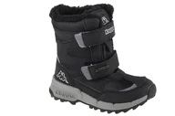 Moda i Uroda OUTLET - Kappa Cekis Tex K 260903K-1115, Dla Chłopca, Buty Zimowe, Czarne - miniaturka - grafika 1