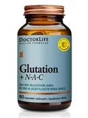 Suplementy naturalne - Doctor Life Glutation + N-A-C suplement diety wspomagający wątrobę 60 kapsułek - miniaturka - grafika 1