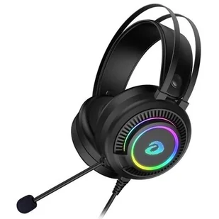 Dareu EH416 RGB czarne - Słuchawki - miniaturka - grafika 1
