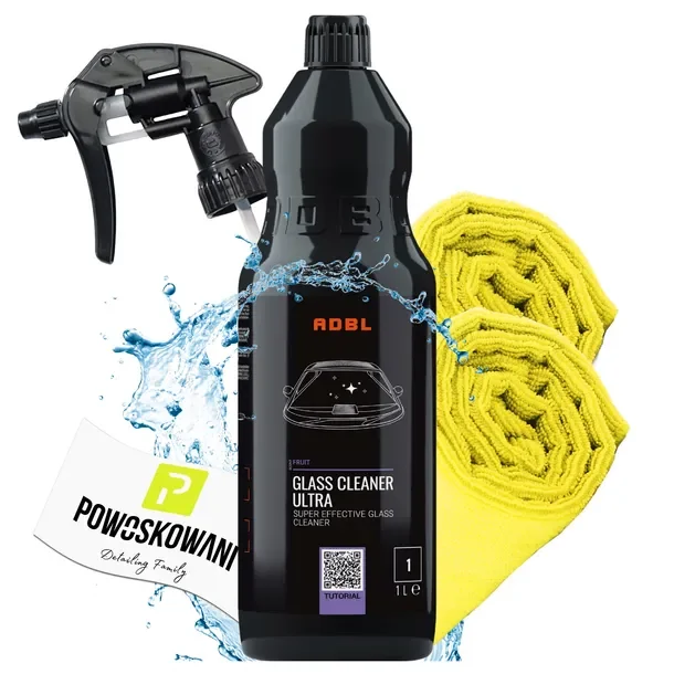Adbl Glass Cleaner Ultra 1 L Skuteczny Płyn Do Mycia Szyb Szkła Bez Smug