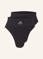 Majtki damskie - Adidas Figi Pełne, 2 Szt. schwarz - miniaturka - grafika 1