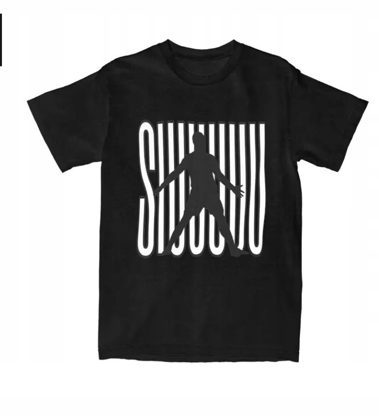 ŚWIĄTECZNA KOSZULKA MĘSKA ŚMIESZNA T-SHIRT CRISTIANO RONALDO CR7 r. L 11