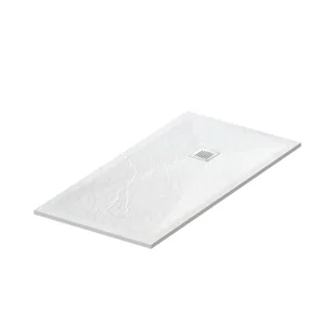 Balneo Stone Tray brodzik kwadratowy 90x90 cm kompozytowy biały STFWH909025 - Brodziki prysznicowe - miniaturka - grafika 1