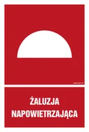 Systemy ekspozycyjne i znaki informacyjne - BC065 ŻALUZJA NAPOWIETRZAJĄCA, PN - PŁYTA PCV 1MM; (350X518MM) - miniaturka - grafika 1