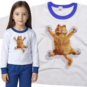 Piżamy dla dziewczynek - Piżama dziecięca Garfield Śmieszne 86/92 - VoloDonum - miniaturka - grafika 1
