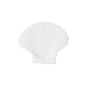 Talerzyk Shell M, Biały - Talerze - miniaturka - grafika 1