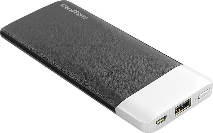 Powerbank Qoltec Slim 6000mAh Czarny
