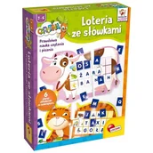 Gry planszowe - Lisciani Giochi Carotina Loteria ze słówkami 304-PL57832 - miniaturka - grafika 1