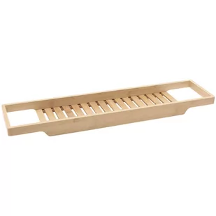 Mexen Bamboo półka na wanne 80 cm, bambus natural - Półki łazienkowe - miniaturka - grafika 1