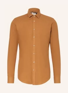Koszule męskie - q1 Manufaktur Koszula Flanelowa Extra Slim Fit orange - Q1 Manufaktur - grafika 1