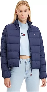 Tommy Jeans Damska kurtka puchowa Tjw lekka wyściełana, Ciemna granatowa, M - Kurtki damskie - miniaturka - grafika 1