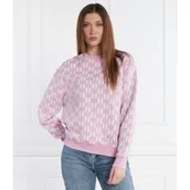 Bluzy damskie - Karl Lagerfeld Bluza AOP | Relaxed fit - miniaturka - grafika 1