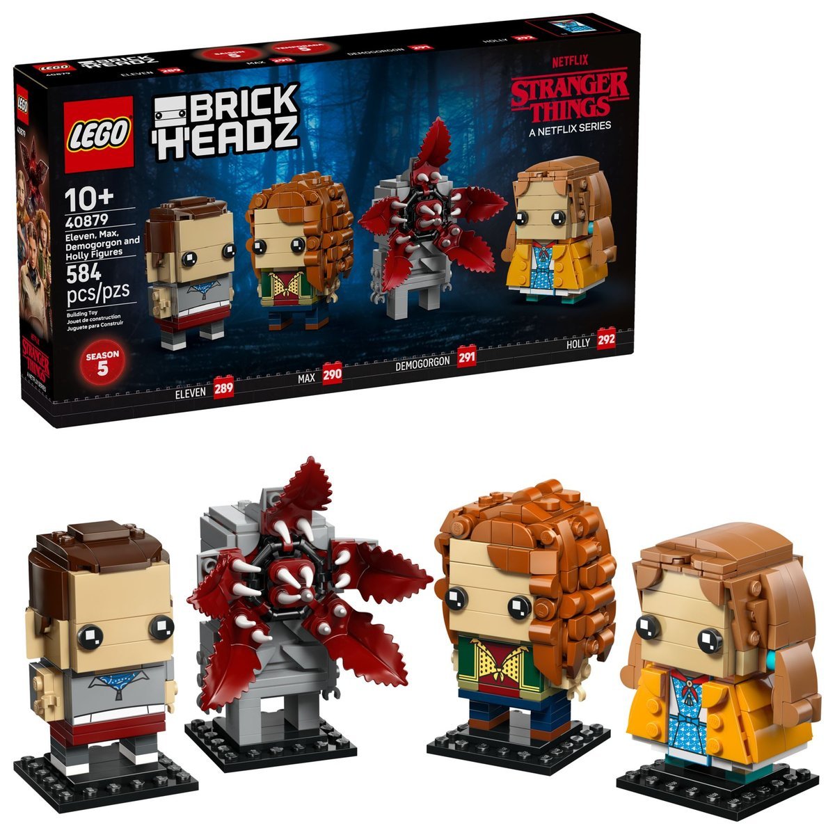 Zestaw Lego 40879 Figurki Jedenastki Max Demogorgona i Holly