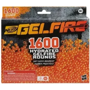 Nerf Gelfire kulki wodne 1600 Hasbro - Zabawki militarne - miniaturka - grafika 1