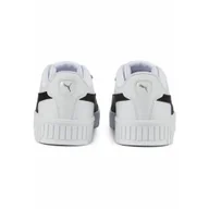 Buty trekkingowe damskie - Damskie sneakersy Carina 2.0 PUMA White Black Silver Gray - miniaturka - grafika 1