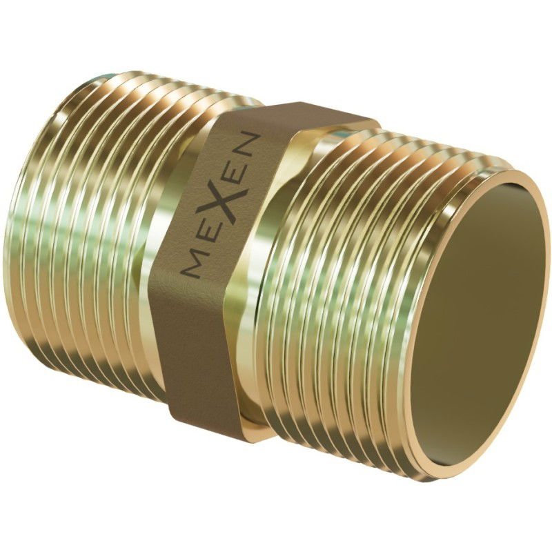 Mexen BRASS nypel mosiężny 5/4 GZ x 5/4 GZ - W97404-5454