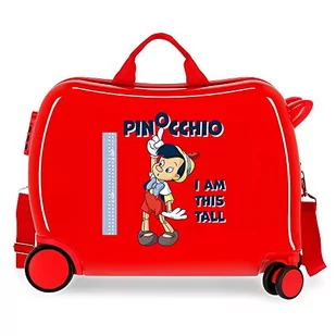 Disney Pinocchio walizka dla dzieci czerwona 50 x 39 x 20 cm sztywne ABS kombinowane zamknięcie boczne 34 l 1,8 kg 4 koła - Walizki - miniaturka - grafika 1