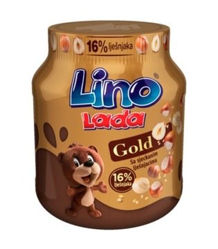Lino Lada Gold Krem z orzechów laskowych 350 g