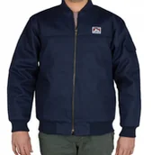 Kurtki męskie - Kurtka Ben Davis Bomber Jacket Navy - miniaturka - grafika 1
