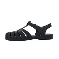 Sandały damskie - melissa Possession Ad, Płaskie sandały damskie, czarne, 41/42 EU, Czarny, 41/42 EU - miniaturka - grafika 1