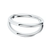 Kolczyki - Kolczyk PIERCING Clicker Srebrny podwójny Helix Conch Stal 316L 1,2/10 - miniaturka - grafika 1