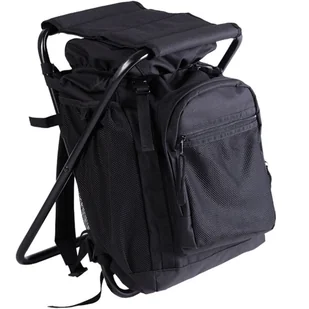 Mil-Tec Plecak z krzesłem 20l Black (14059002) 14059002 - Plecaki - miniaturka - grafika 3