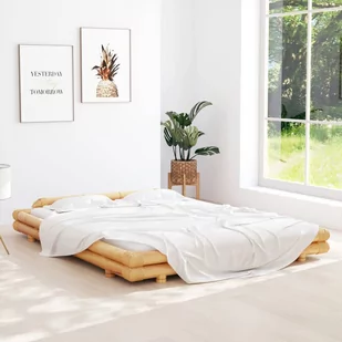 Lumarko Rama łóżka, bambusowa, 160 x 200 cm - Łóżka - miniaturka - grafika 1