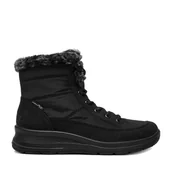 Botki damskie - Botki Rieker CEO-L7742-00 Czarny - miniaturka - grafika 1