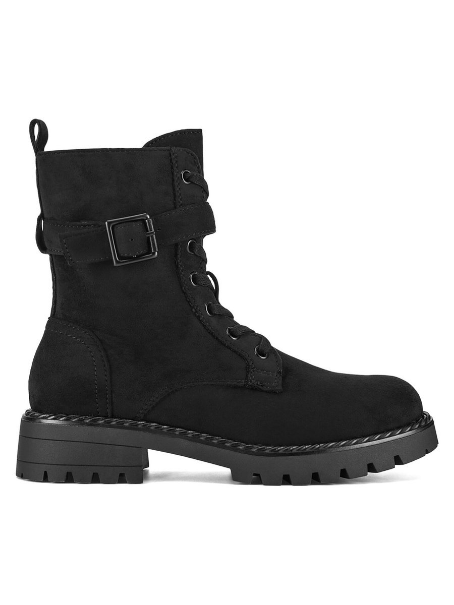 Deezee Trzewiki Damskie Czarny WS6111-27