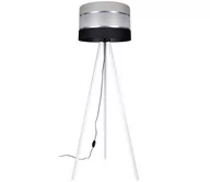 Lampy stojące - Lampa podłogowa CORAL 1xE27/60W/230V biały/czarny/szary/chrom - miniaturka - grafika 1