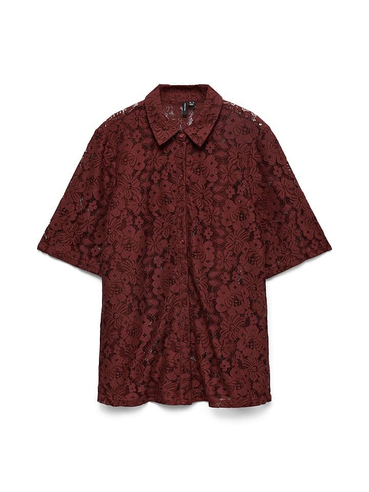 Vero Moda Bluzka w kolorze bordowym