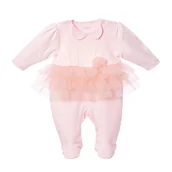 Pajacyki dla niemowląt - Pajac Simona, różowy 74 - miniaturka - grafika 1