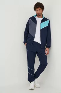Lacoste dres męski kolor granatowy - Dresy męskie - miniaturka - grafika 1