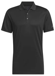 ADIDAS [Męska męska koszulka polo CORE Performance PRIMEGREEN 4066758730923 czarna, Czarny, L - Koszulki męskie - miniaturka - grafika 1